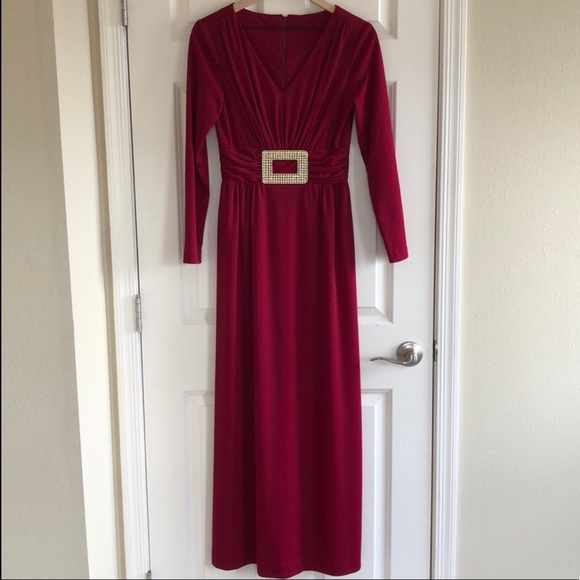 Vintage Gown Maxi Red - Picture 8 of 8